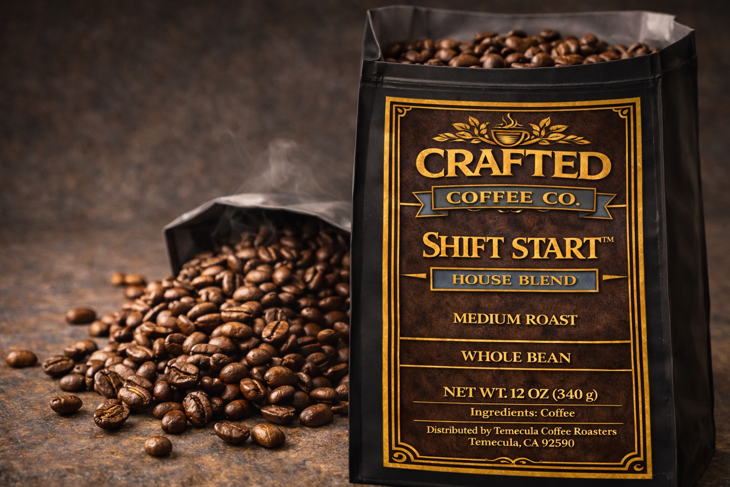 Shift Start™ House Blend Coffee - Medium Roast for Daily Workdays