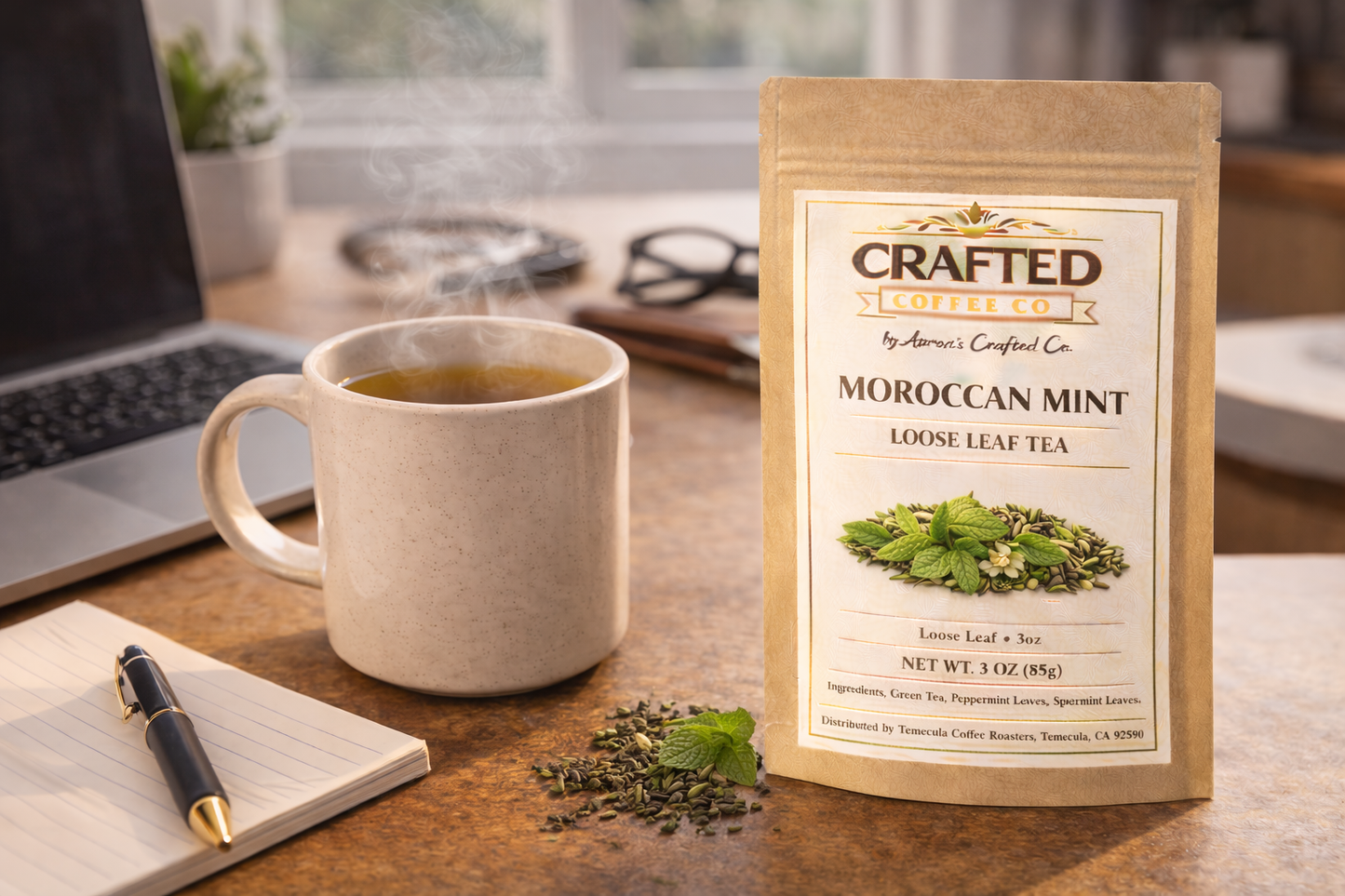 Moroccan Mint Loose Leaf Tea - Fresh & Refreshing Mint