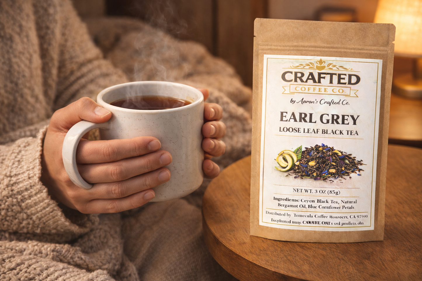 Earl Grey Loose Leaf Black Tea - Citrus & Bergamot Classic
