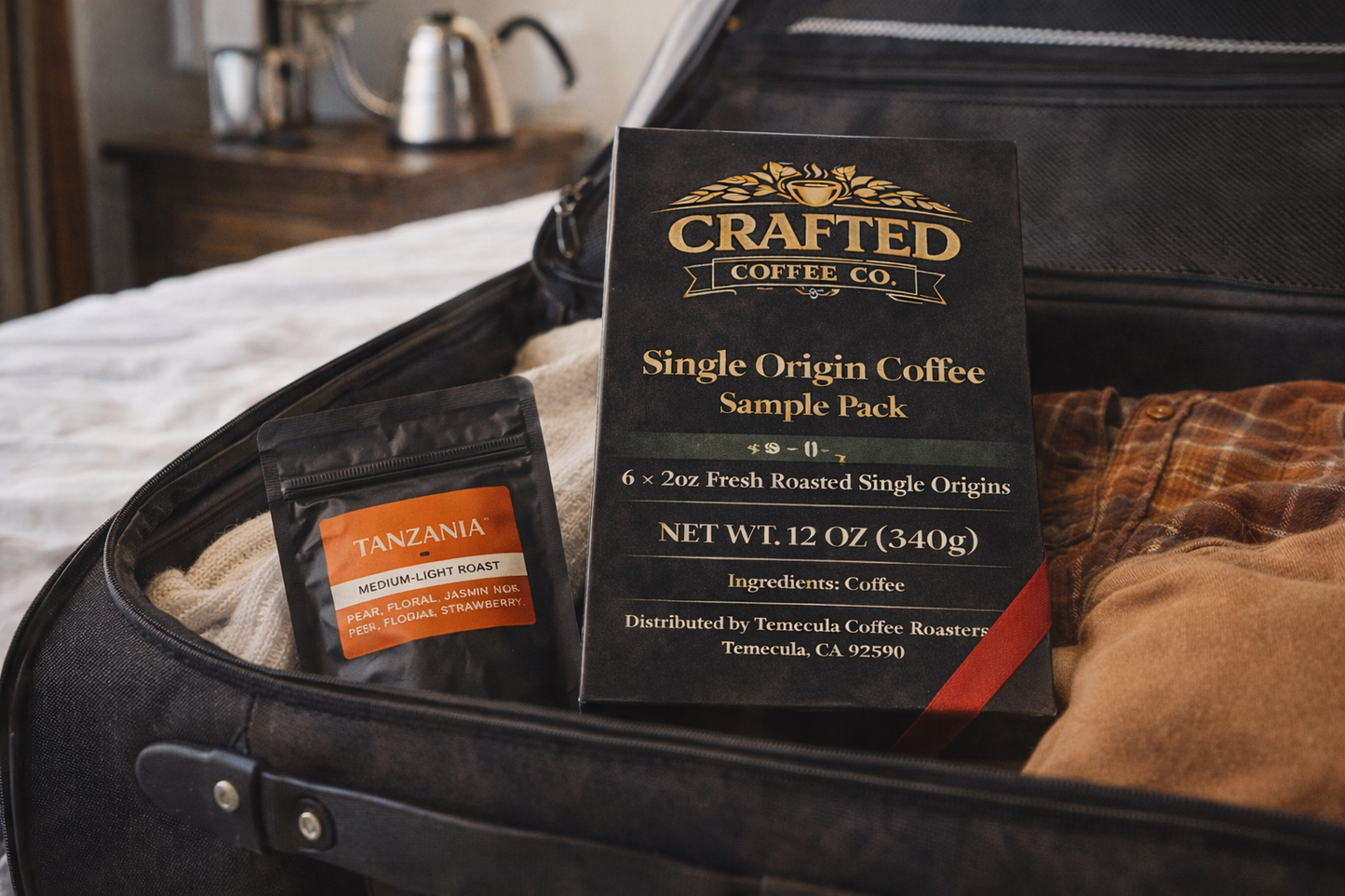 Single Origin Coffee Sample Pack - Try 6 Premium Coffees