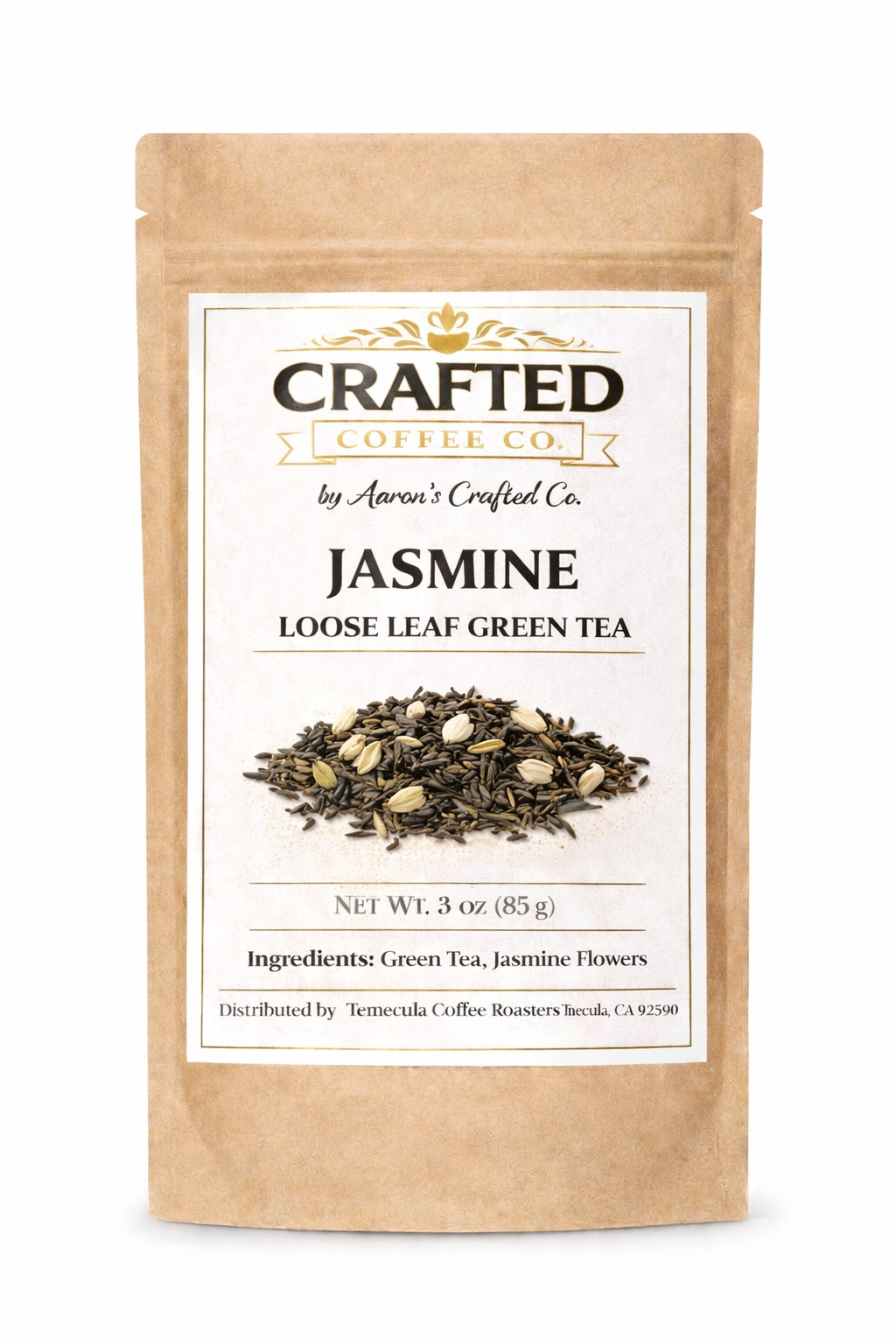 Jasmine Loose Leaf Green Tea - Floral & Silky Smooth