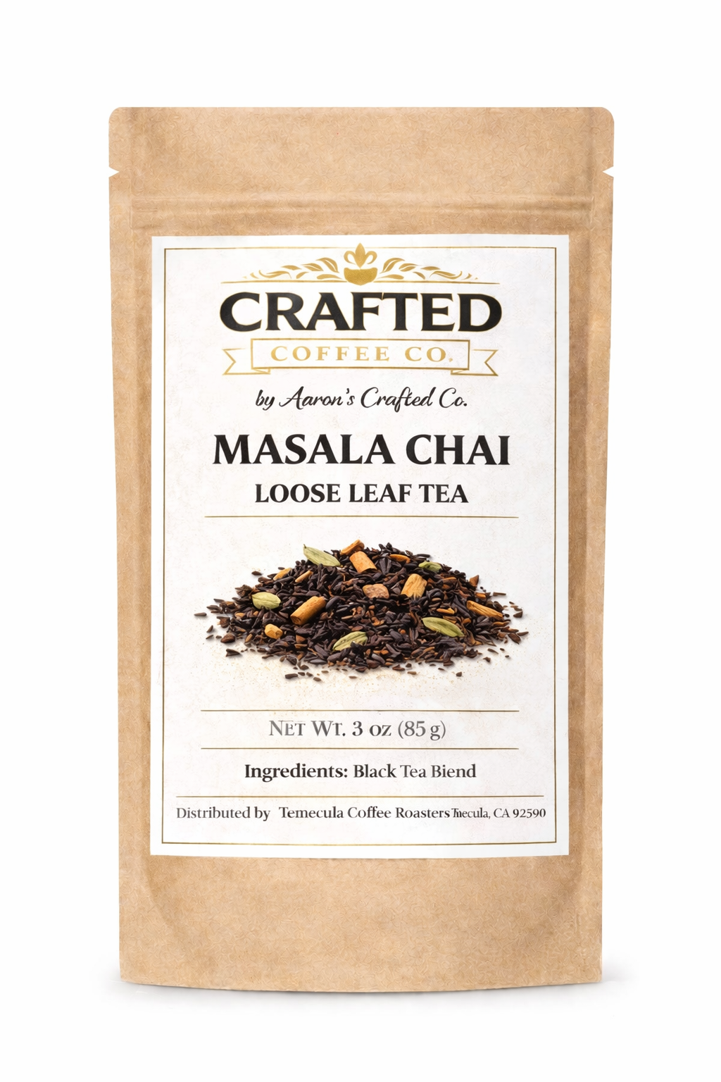 Masala Chai Loose Leaf Tea - Bold & Spicy Comfort