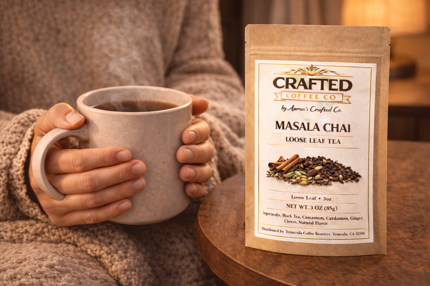 Masala Chai Loose Leaf Tea - Bold & Spicy Comfort