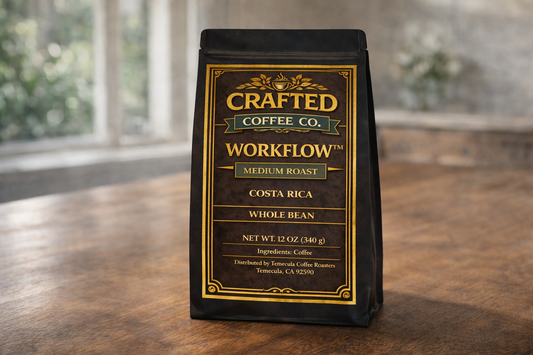 Workflow™ Costa Rica Coffee - Vibrant Medium Roast for Steady Days