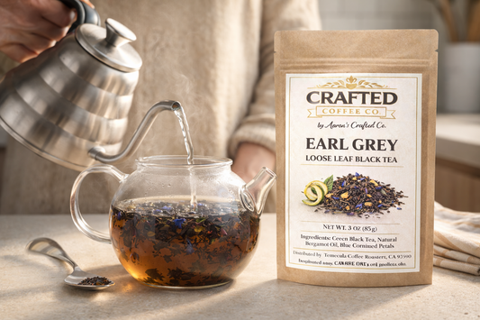 Earl Grey Loose Leaf Black Tea - Citrus & Bergamot Classic