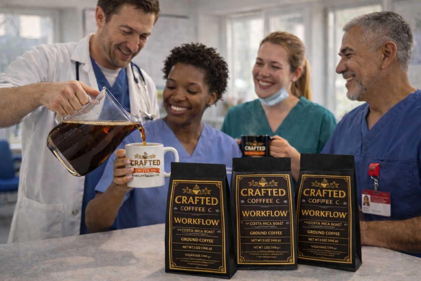 Workflow™ Costa Rica Coffee - Vibrant Medium Roast for Steady Days